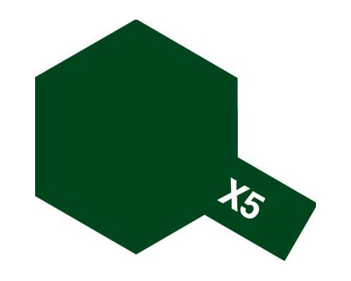 Tamiya Acrylic X-5 Green Paint 23ml Bottle (ONLINE ORDER ONLY)