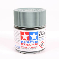 Tamiya Acrylic XF-25 Light Sea Gray Paint 23ml Bottle (ONLINE ORDER ONLY)