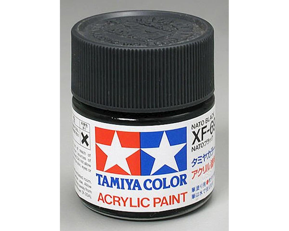 Tamiya ACRYLIC XF-69 NATO BLACK (ONLINE ORDER ONLY)