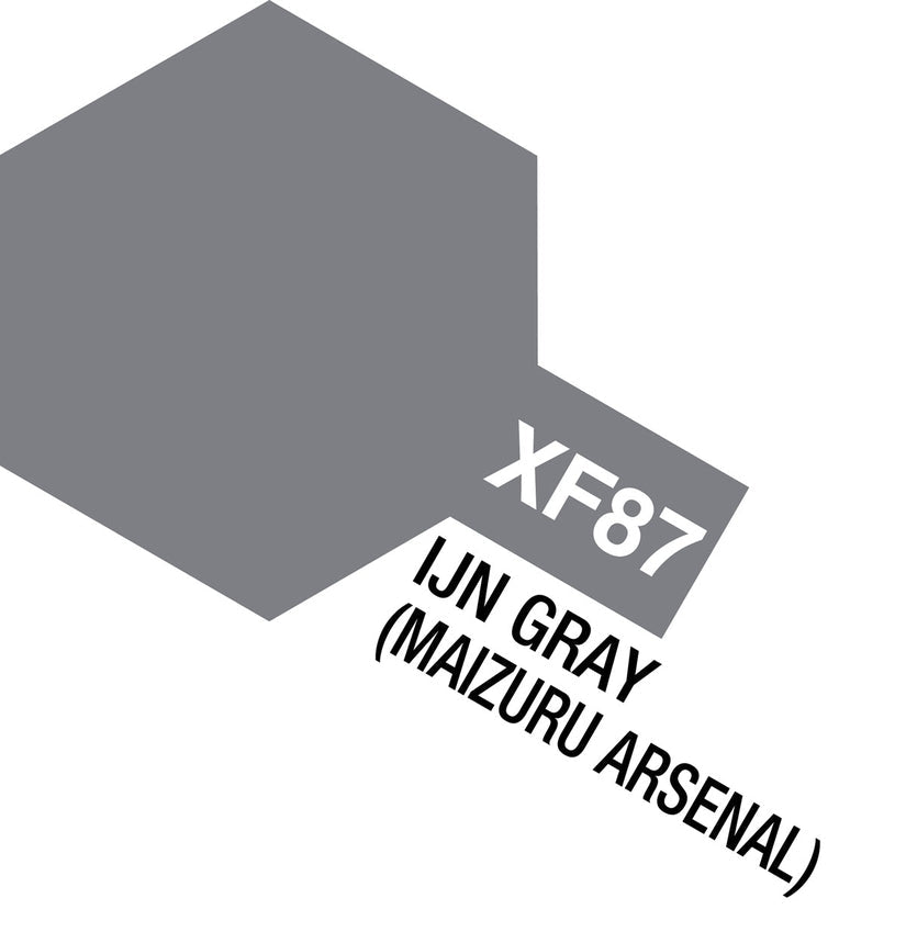 Tamiya Acrylic Mini XF-87 IJN Grey Paint 10ml Bottle (ONLINE ORDER ONLY)