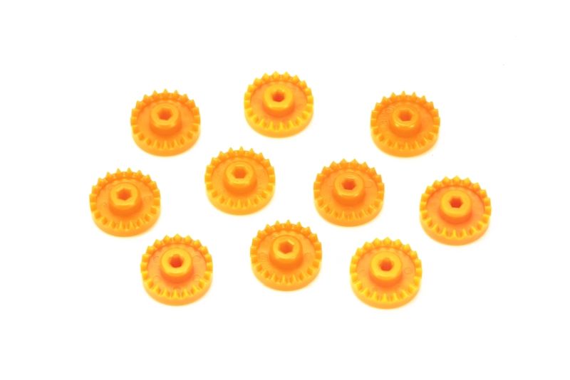 Tamiya JR G-2 Gear Orange, 10pcs  94773 (ONLINE ORDER ONLY)