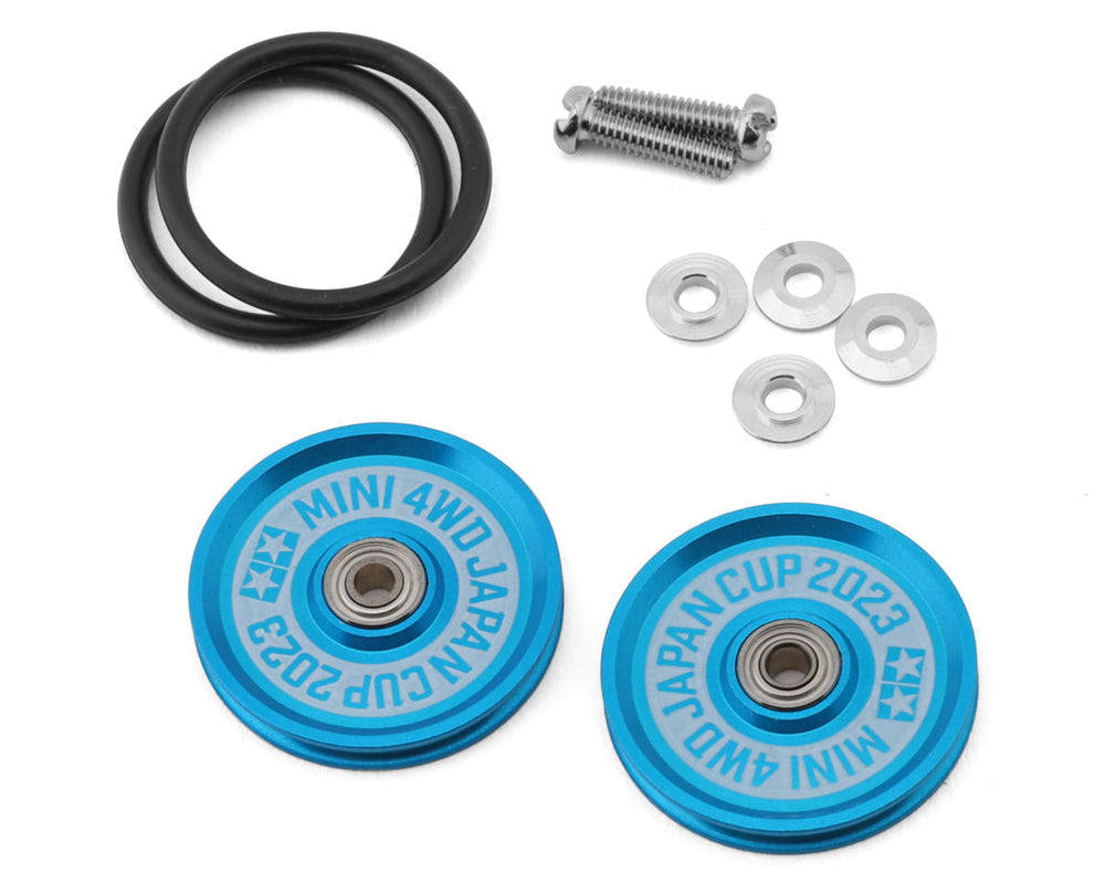 Tamiya JR 19mm Aluminum Ball-Race Roller Set J-Cup 2023 (ONLINE ORDER ONLY)