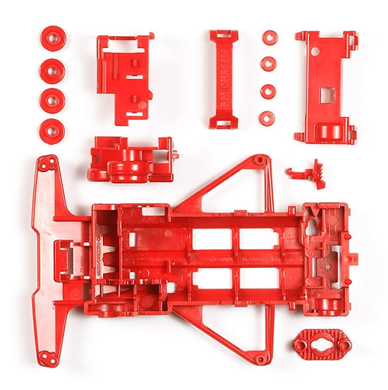 Tamiya JR FM Reinforced Chassis (Red) 95243 (ONLINE ORDER ONLY)