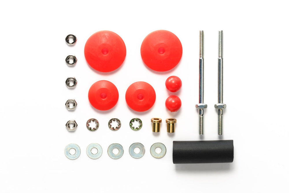 Tamiya JR LG Dia Stabilizer Head Set, 11mm/15mm (Red) 95401 (ONLINE ORDER ONLY)