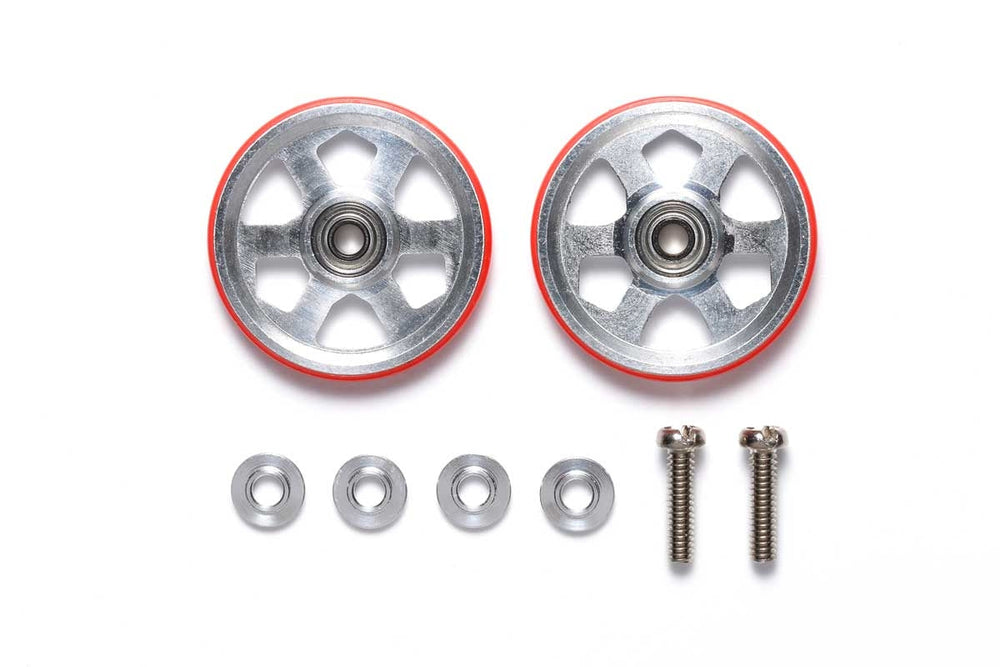 Tamiya JR Mini Aluminum Ball-Race Rollers (ONLINE ORDER ONLY)