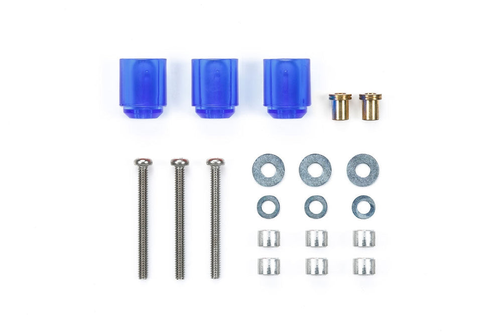 Tamiya JR Mini 4WD Hi-Mount Tube Stabilizer Set, Clear Blue 95663 (ONLINE ORDER ONLY)