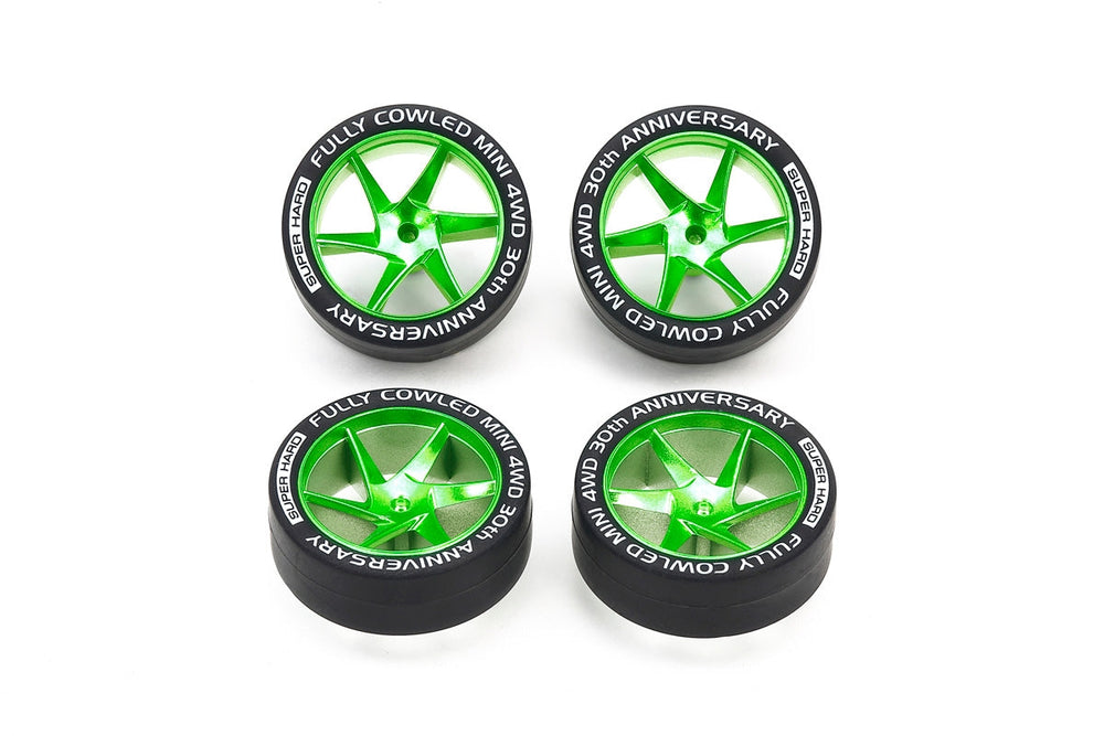 Tamiya Fully Cowled 30th Anniversary Super Hard Low Profile Tires & 95666 (ONLINE ORDER ONLY)