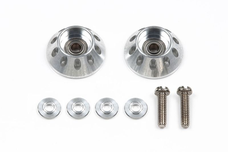 Tamiya JR HG Lightweight 13mm Tapered Aluminum Ball-Race Rollers 95683 (ONLINE ORDER ONLY)