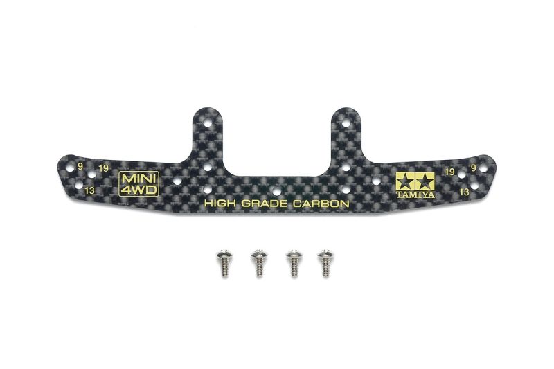 Tamiya JR HG Rear Bumper Plate, Carbon 1.5mm 95693 (ONLINE ORDER ONLY)