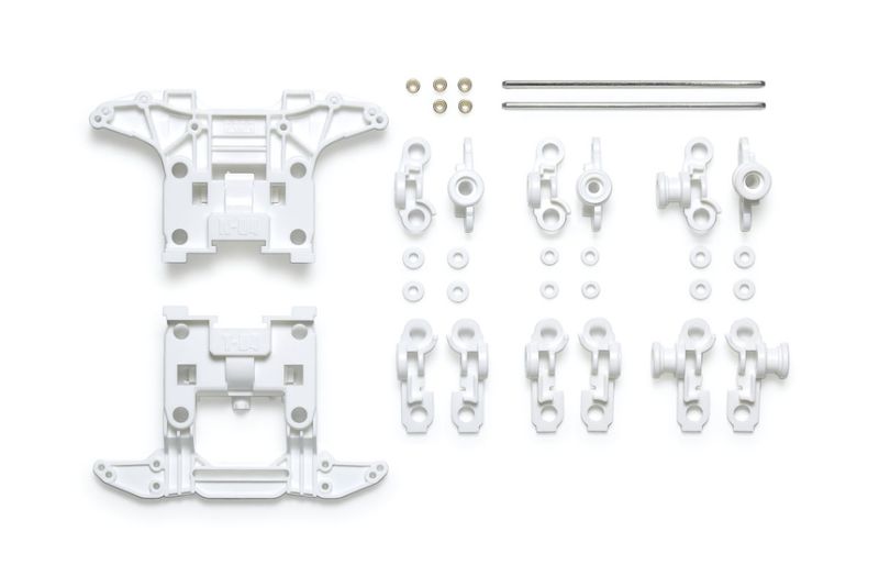 Tamiya JR Reinforced N-04/T-04 Units, White 95695 (ONLINE ORDER ONLY)