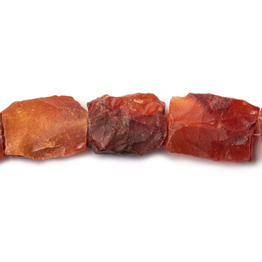 Tangerine Agate Beads Hammer Faceted Rectangle (ONLINE ORDER ONLY)