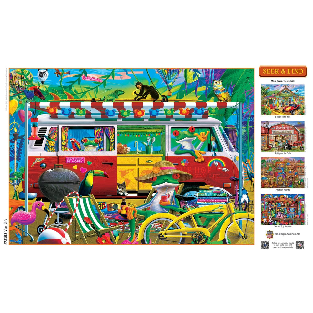 Seek & Find - Van Life 1000 Piece Jigsaw Puzzle (ONLINE ORDER ONLY)