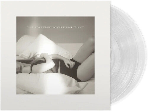 Taylor Swift - Tortured Poets Department (Limited Edition, Bonus Track, Phantom Clear Vinyl) [Import] (2 Lp's) [Vinyl] (ONLINE ORDER ONLY)