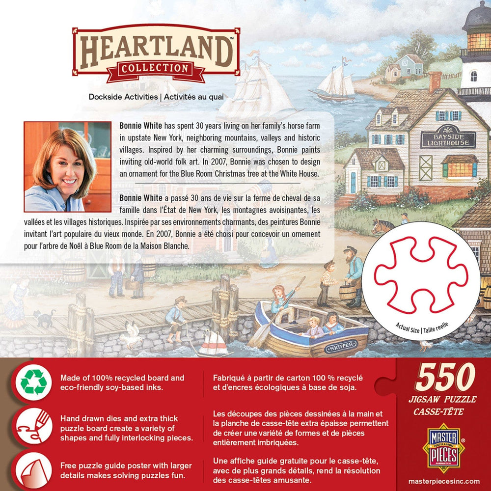 Heartland - Dockside Activities 550 Piece Jigsaw Puzzle (ONLINE ORDER ONLY)