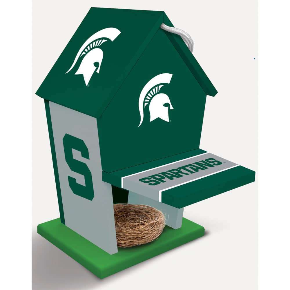 Michigan State Spartans Birdhouse