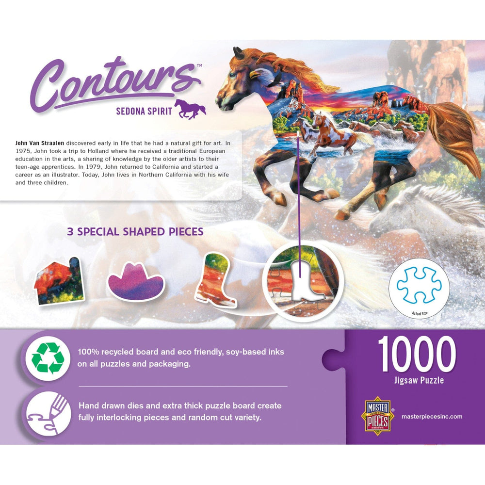 Shapes - Sedona Spirit 1000 Piece Shaped Jigsaw Puzzle (ONLINE ORDER ONLY)