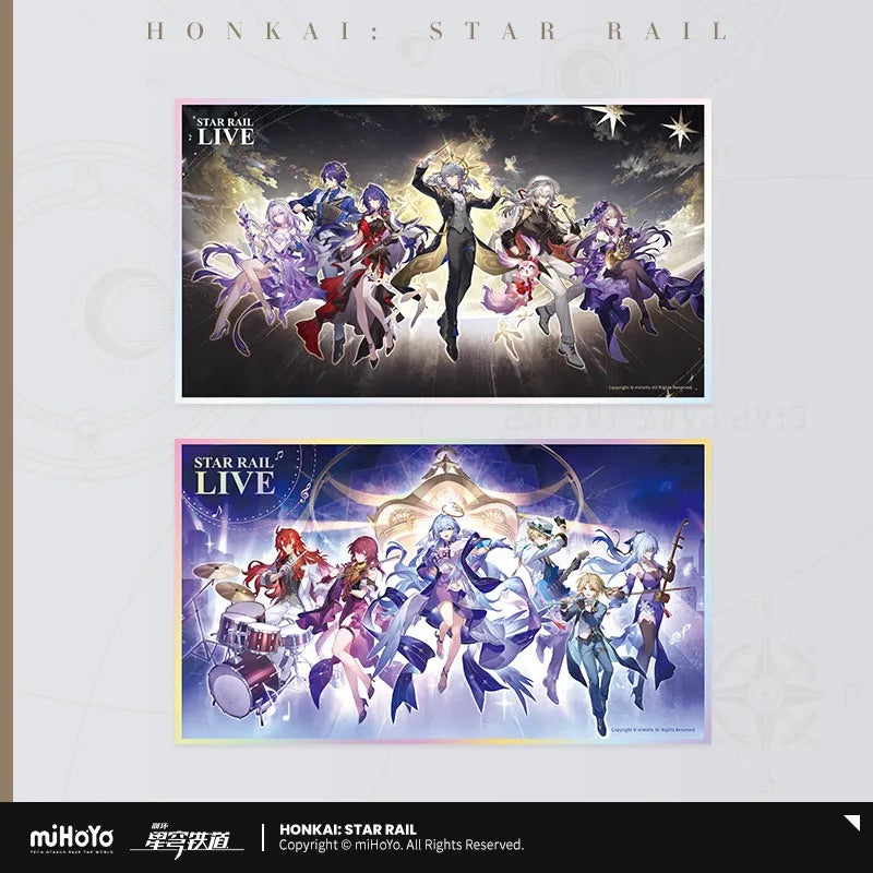 LIVE Series PET Shikishi Cardboard (ONLINE ORDER ONLY)