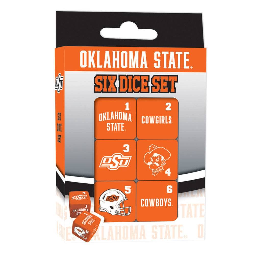 Oklahoma State Cowboys Dice Set - 19mm