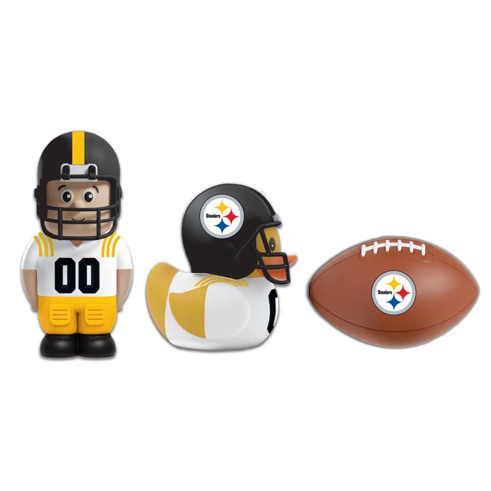 Bathletes - Pittsburgh Steelers NFL Bath Toys (ONLINE ORDER ONLY)