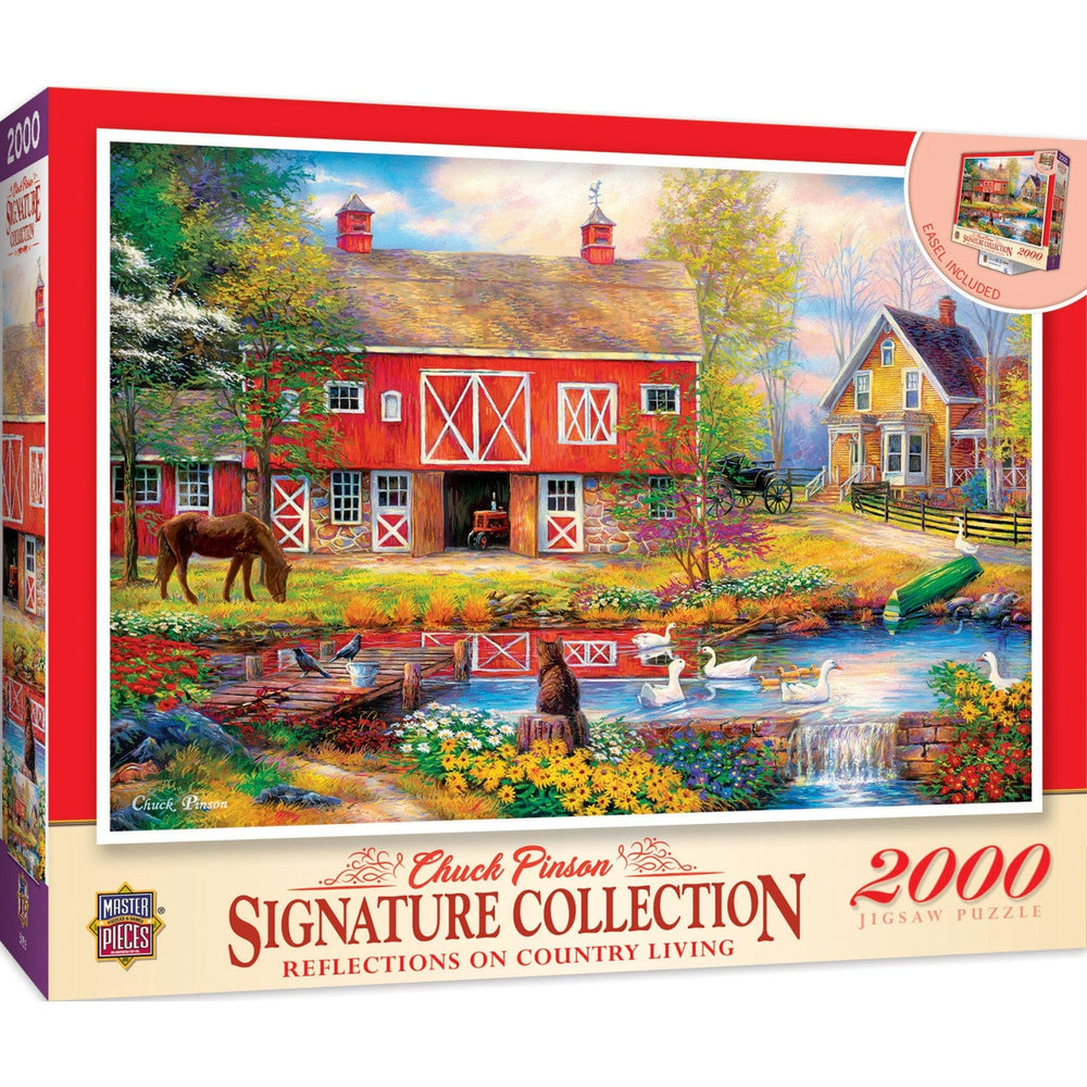 Signature Collection - Reflections on Country Living 2000 Piece Jigsaw Puzzle (ONLINE ORDER ONLY)