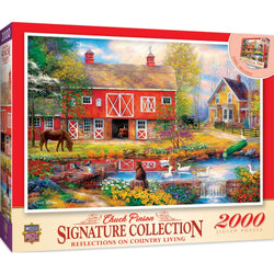 Signature Collection - Reflections on Country Living 2000 Piece Jigsaw Puzzle (ONLINE ORDER ONLY)