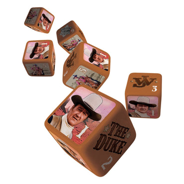 John Wayne 6 Piece D6 Gaming Dice Set (ONLINE ORDER ONLY)