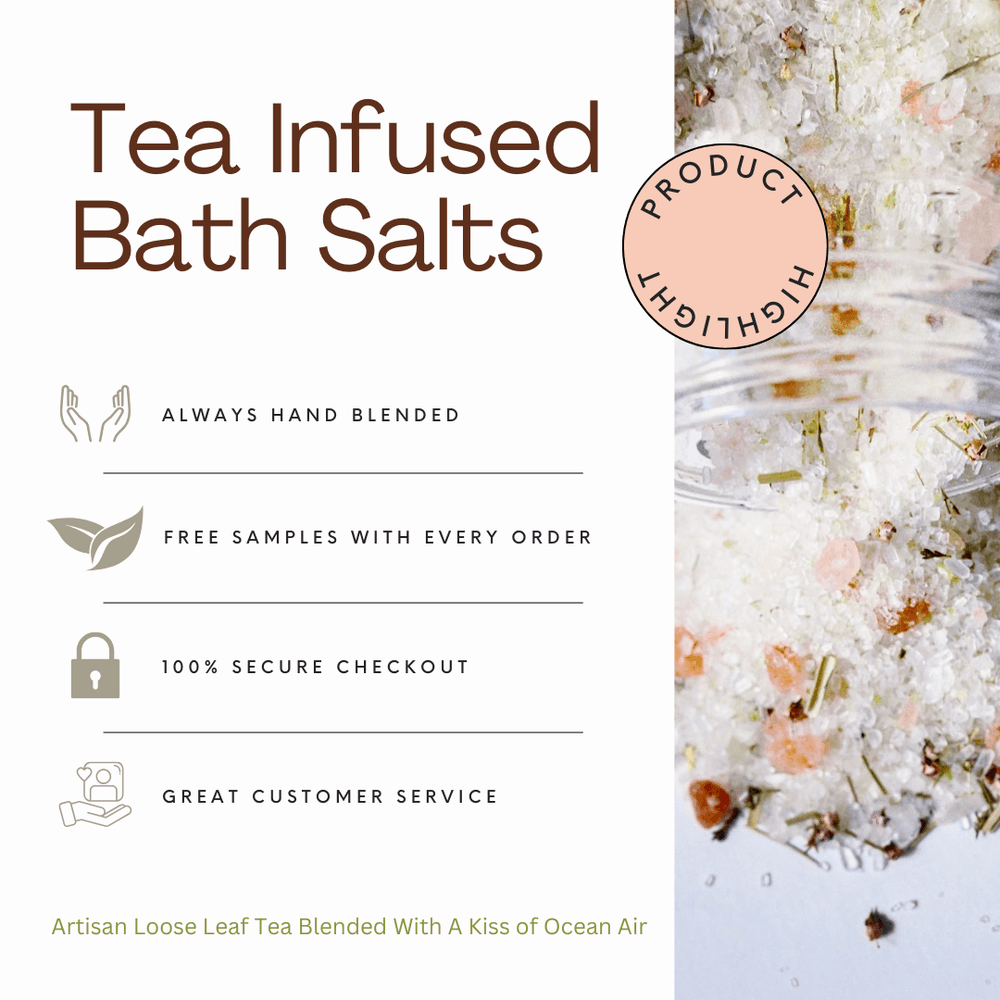 Pacific Petrichor Tea-Infused Bath Salts (ONLINE ORDER ONLY)