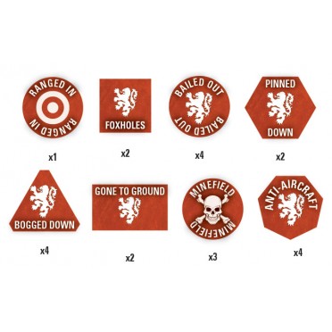 Team Yankee: Dutch Token Set