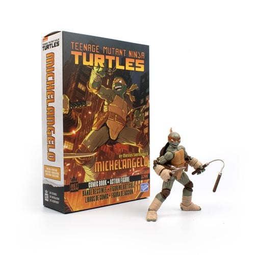 Teenage Mutant Ninja Turtles BST AXN IDW Action Figure and Comic Book Set - Select Figure(s) (Online Order Only)