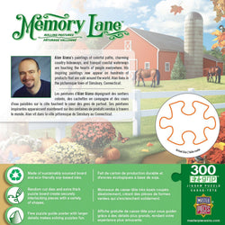 Memory Lane - Rolling Pastures 300 Piece EZ Grip Jigsaw Puzzle (ONLINE ORDER ONLY)