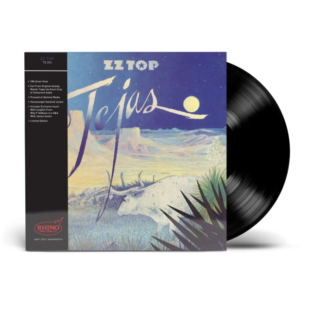 ZZ Top - Tejas (180g SYEOR 2025) [Vinyl] (ONLINE ORDER ONLY)