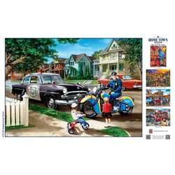 Hometown Heroes - Neighborhood Patrol 1000 Piece Jigsaw Puzzle