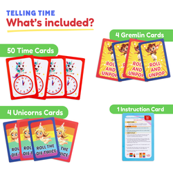 Telling Time Card Pack (Online Order Only)