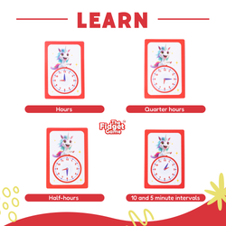 Telling Time Card Pack (Online Order Only)