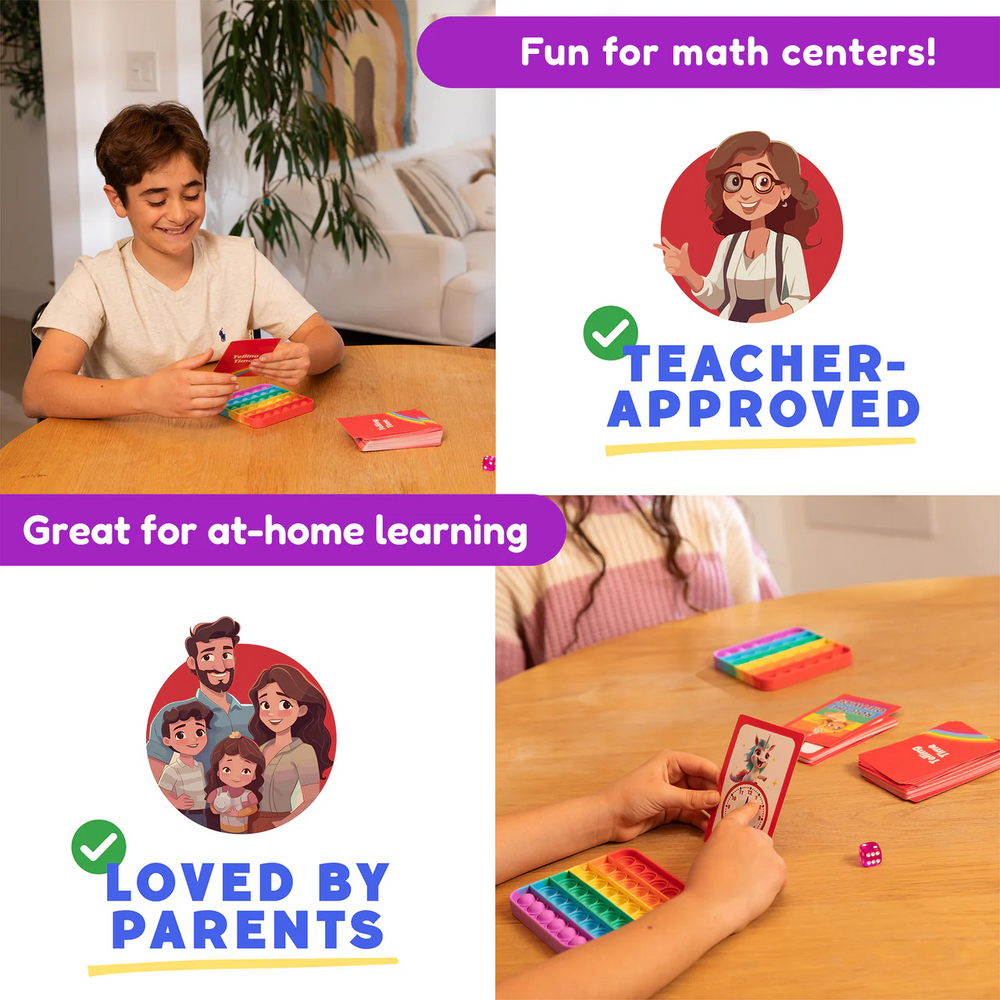 Telling Time Card Pack (Online Order Only)