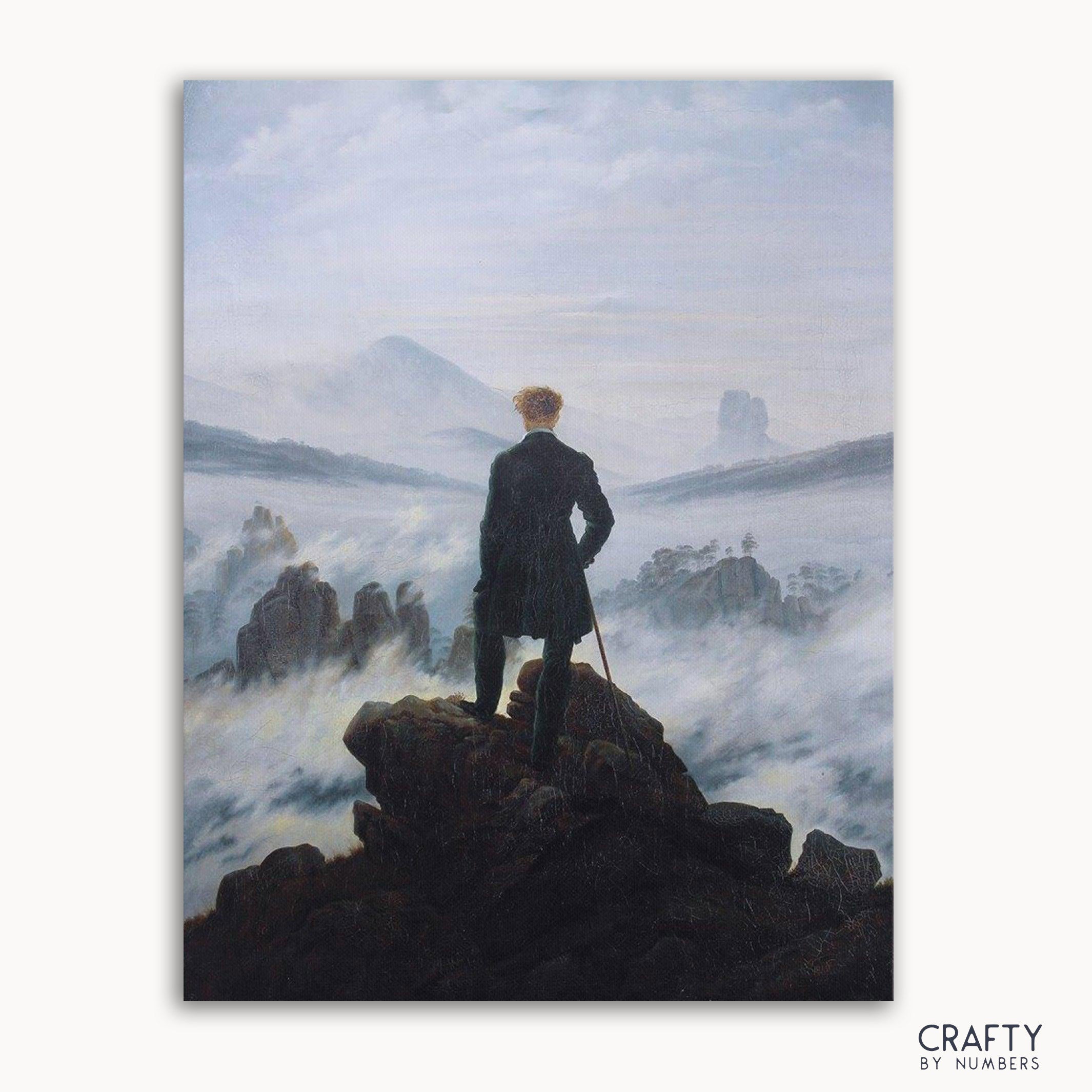 Wanderer Above The Sea of Fog - Caspar David Friedrich (ONLINE ORDER ONLY)