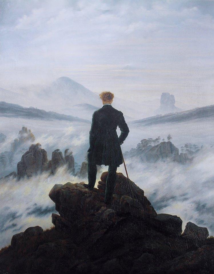 Wanderer Above The Sea of Fog - Caspar David Friedrich (ONLINE ORDER ONLY)