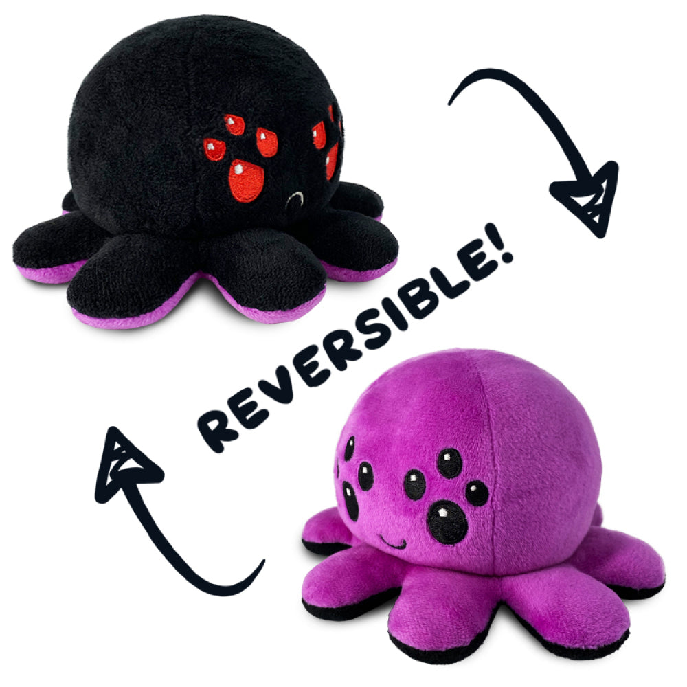 TeeTurtle Reversible Spider: Black/Purple (Mini) (ONLINE ORDER ONLY)