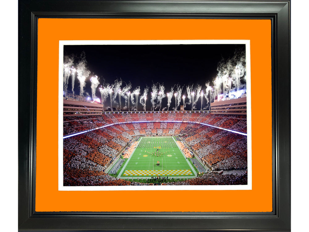 Framed Neyland Stadium Tennessee Volunteers 11"x14" NCAA Football Photo Professionally Matted (ONLINE ORDER ONLY)