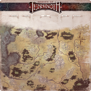 Heroes of Terrinoth Gamemat (ONLINE ORDER ONLY)