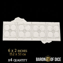 Cathedral of the Martyrs | 11e Terrain Template Set | Shipping Excluded