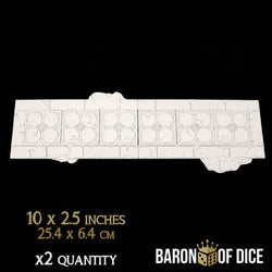Cathedral of the Martyrs | 11e Terrain Template Set | Shipping Excluded