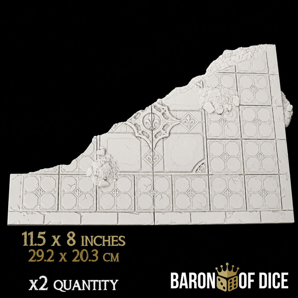 Cathedral of the Martyrs | 11e Terrain Template Set | Shipping Excluded