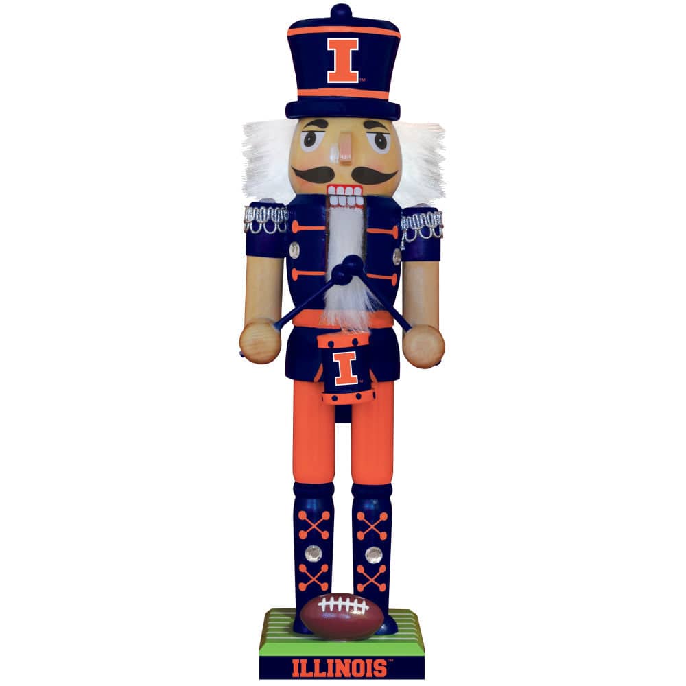 Illinois Fighting Illini - Collectible Nutcracker