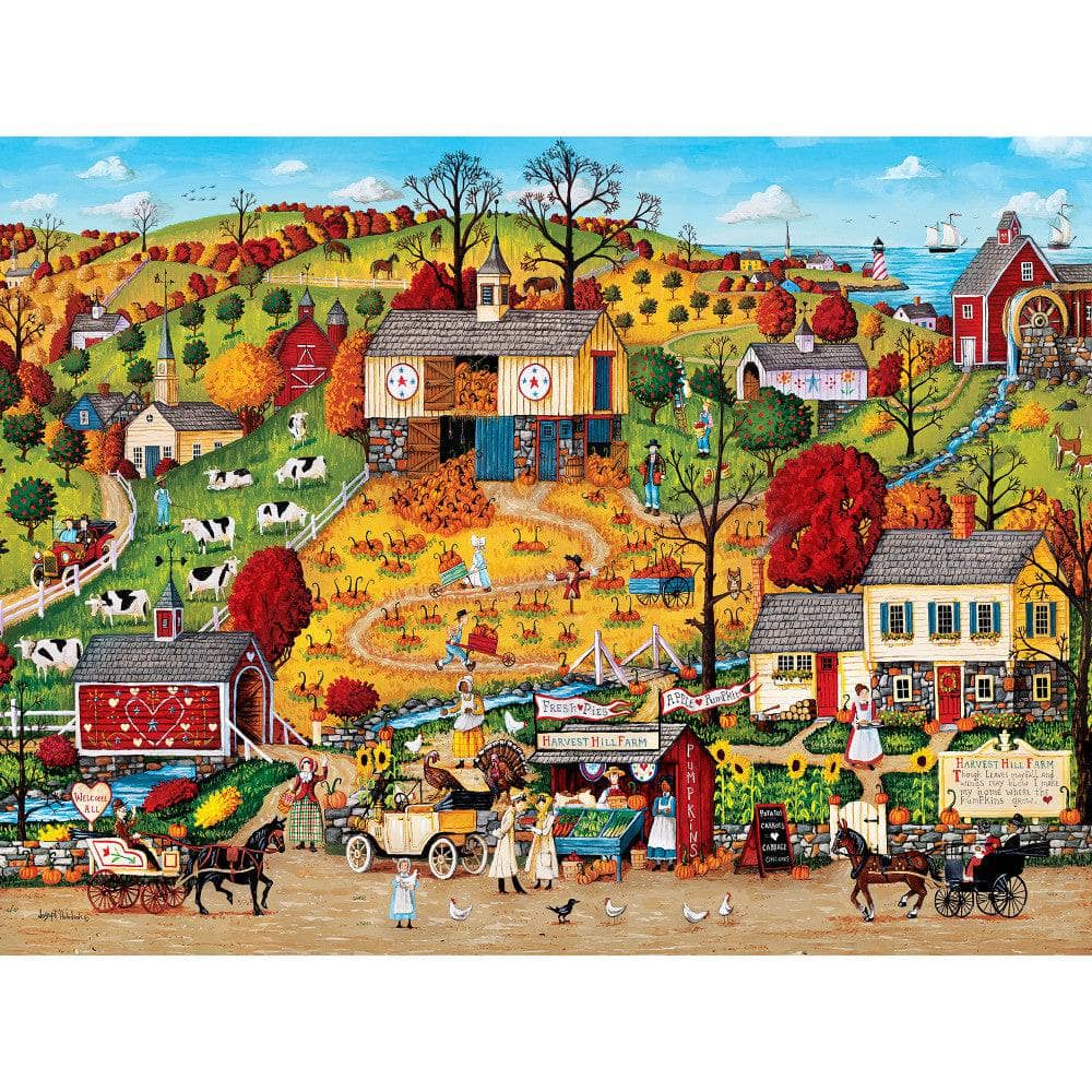 Homegrown - Harvest Hill Farm 750 Piece Jigsaw Puzzle (ONLINE ORDER ONLY)
