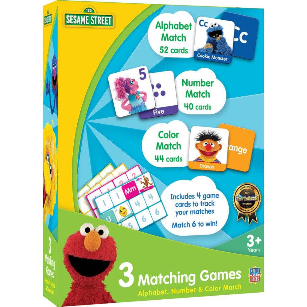Sesame Street 3-in-1 Matching Game
