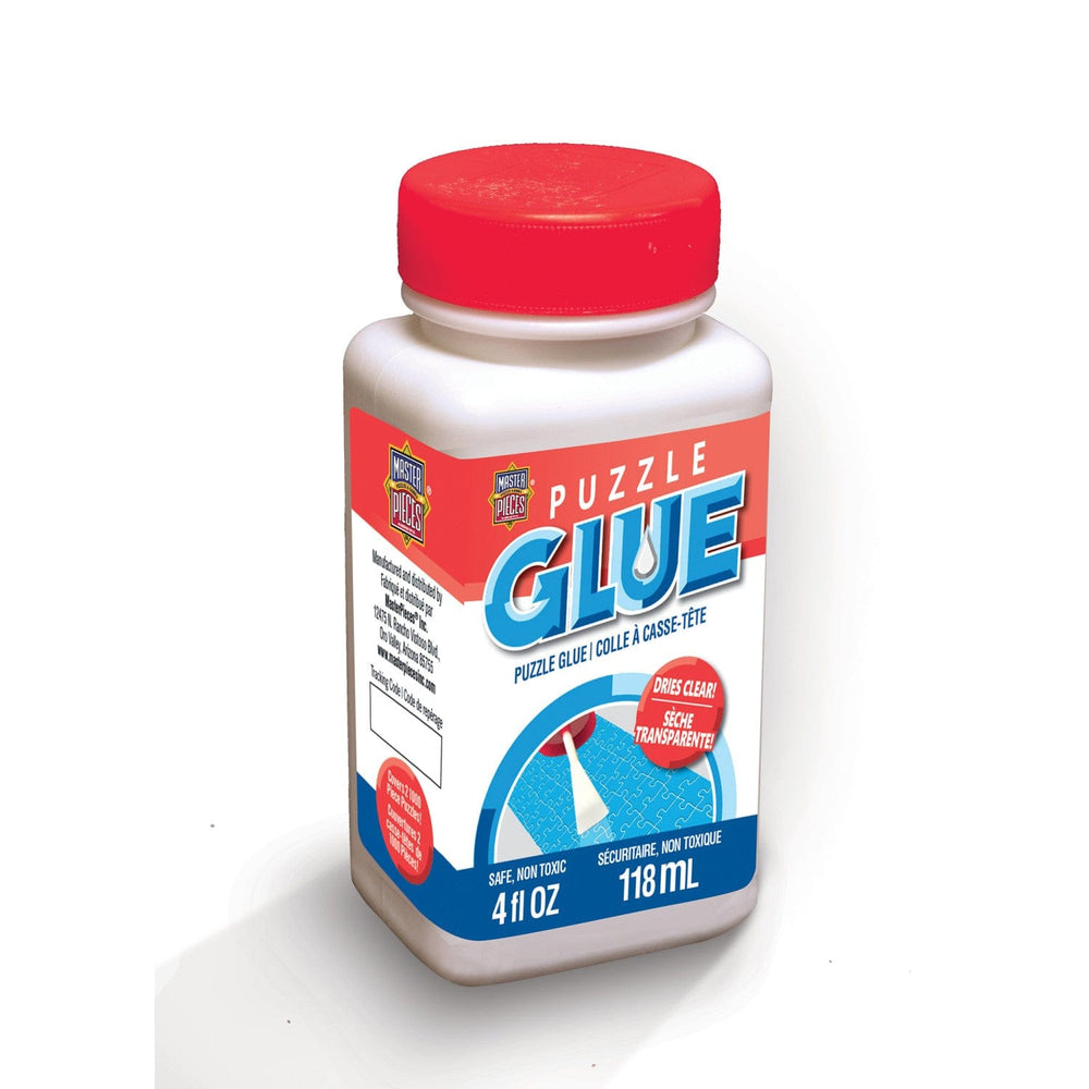 Jigsaw Puzzle Glue with Cap Spreader - 4 oz (ONLINE ORDER ONLY)