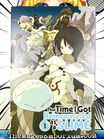 That Time I Got Reincarnated as a Slime Vol 1 Light Novel (Online Order Only)