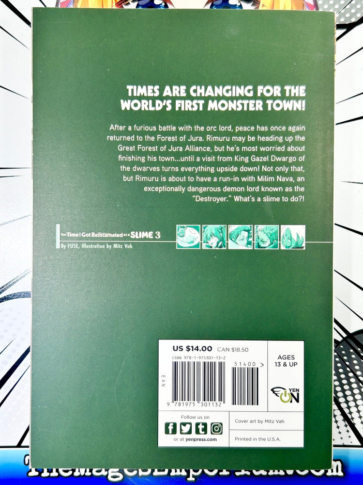 That Time I Got Reincarnated as a Slime Vol 3 (Online Order Only)