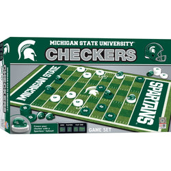 Michigan State Spartans Checkers Board Game (ONLINE ORDER ONLY)